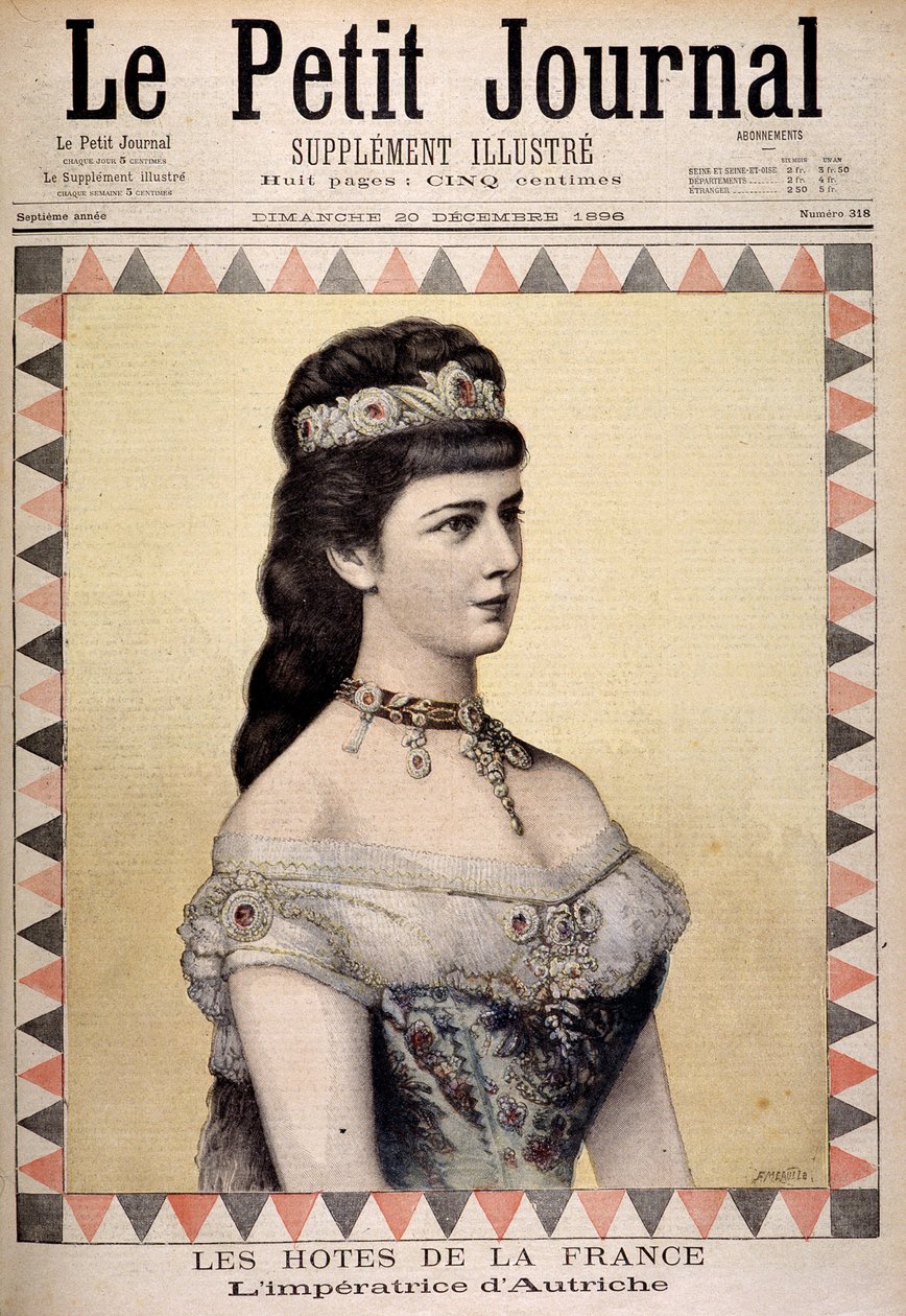 Portrét císařovny Alžběty Rakouské (Sissi) od Unknown artist