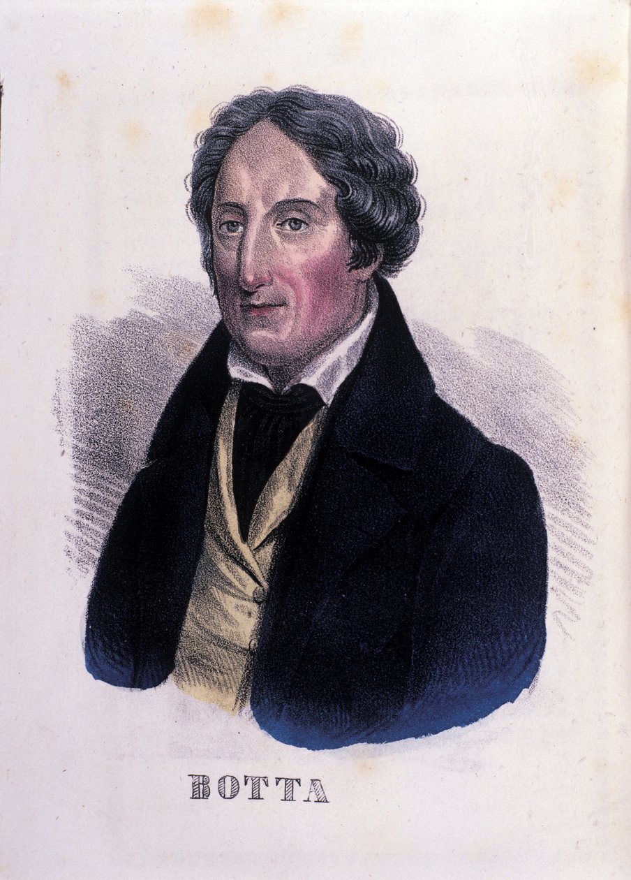 Portrét italského lékaře a politika Carla Botty (1766-1837). od Unknown artist