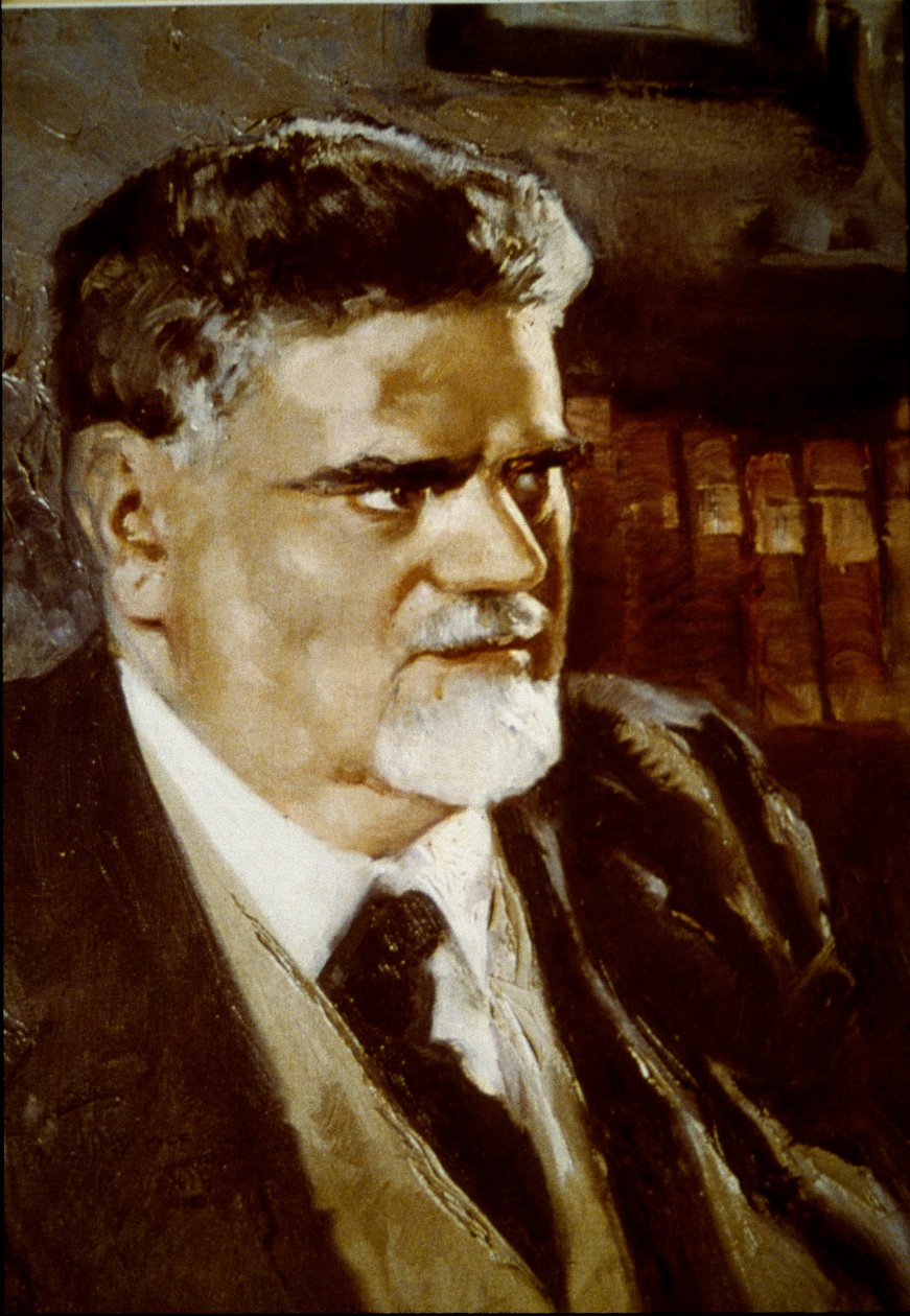 Portrét italského filozofa Giovanniho Gentileho (obraz) od Unknown Artist