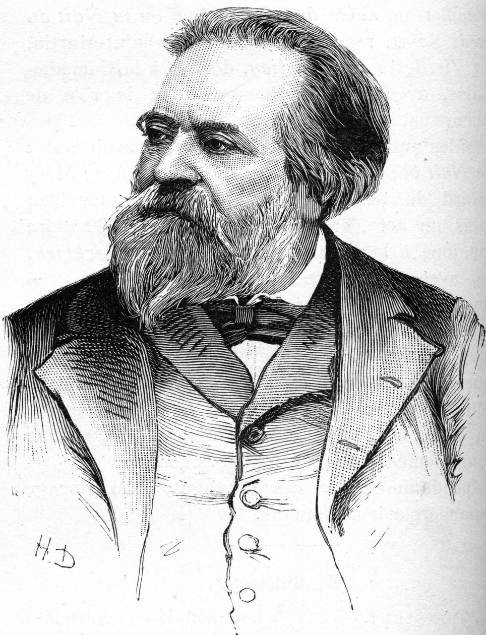 Portrét spisovatele Paula Bocage (1822-1887) od Unknown artist