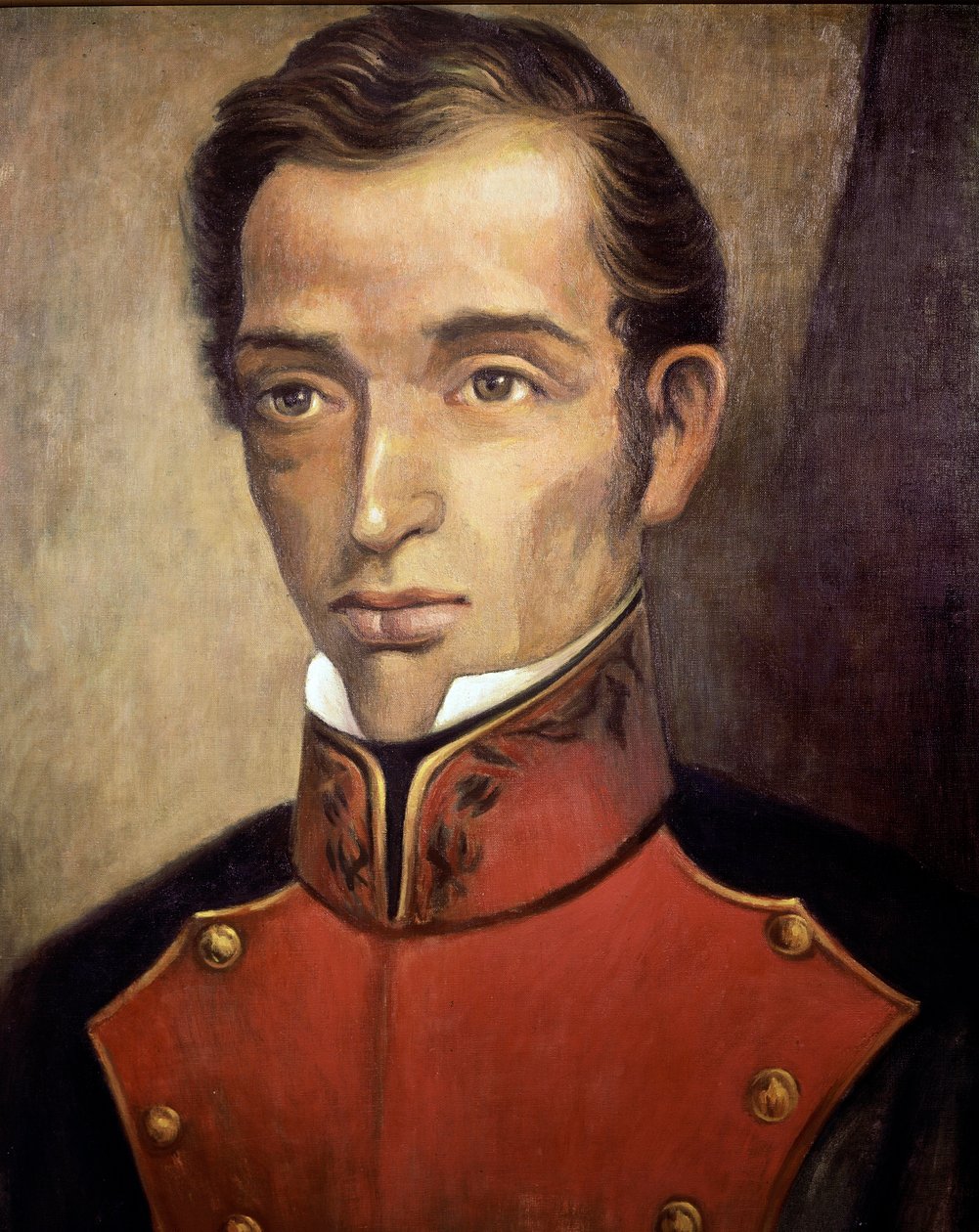 Portrét politika Francisco Garcia Salinas (1786-1841) Anonymní obraz - Mexico City 19. století, Národní historické muzeum, Chateau de Chapultepec od Unknown artist