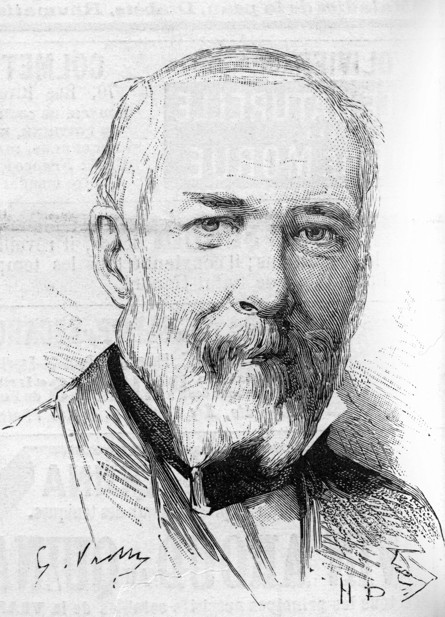 Portrét sochaře Francoise Truphema (1820-1888) od Unknown artist