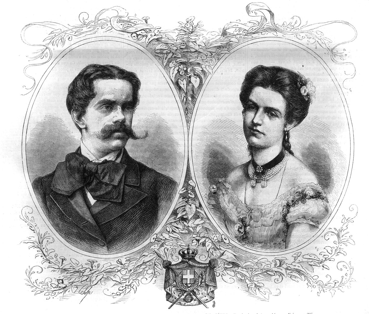 Portréty prince Humberta I. Prince italského (Umberto I od Unknown artist