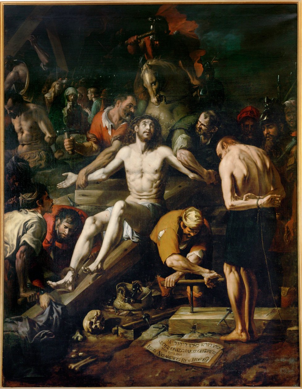 Příprava ukřižování od Unknown artist