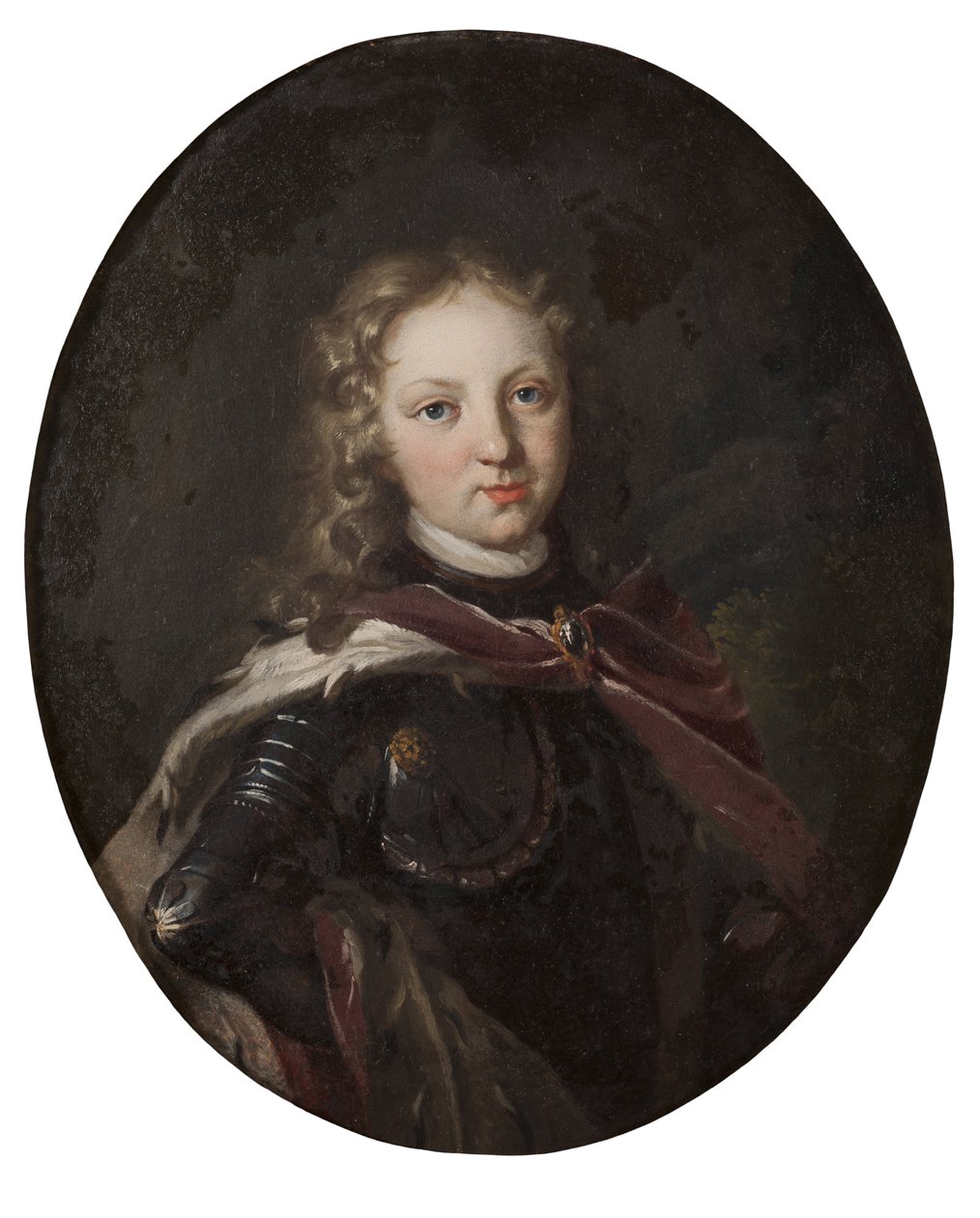 Princ Christophe de Bade Durlach - princ Christopher (1684-1723), markrabě Baden-Durlach, Anonym. Olej na plátně od Unknown artist