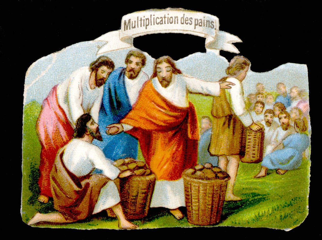 Propagace bochníků. Chromolitografie 19. století od Unknown artist
