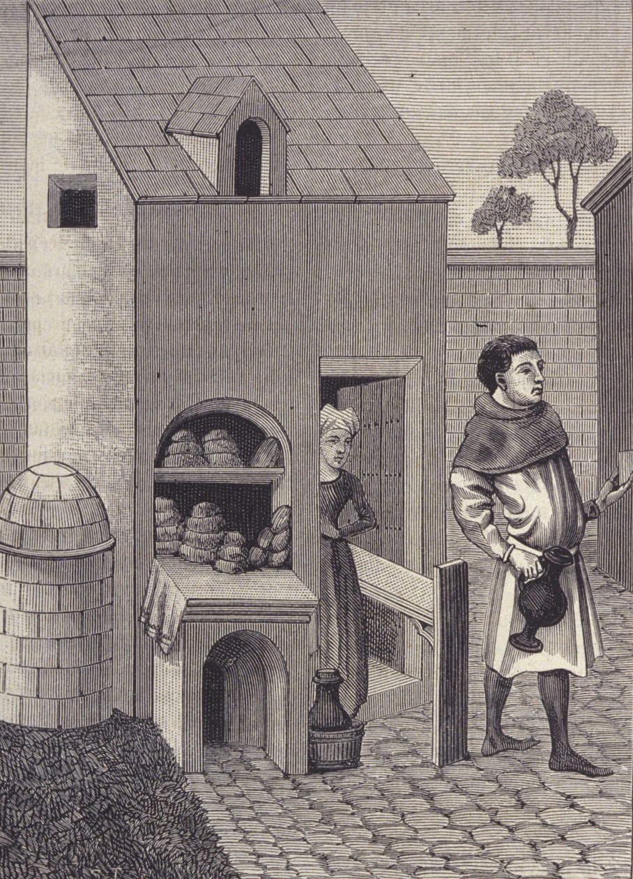 Zastoupení pekaře v 15. století. od Unknown artist