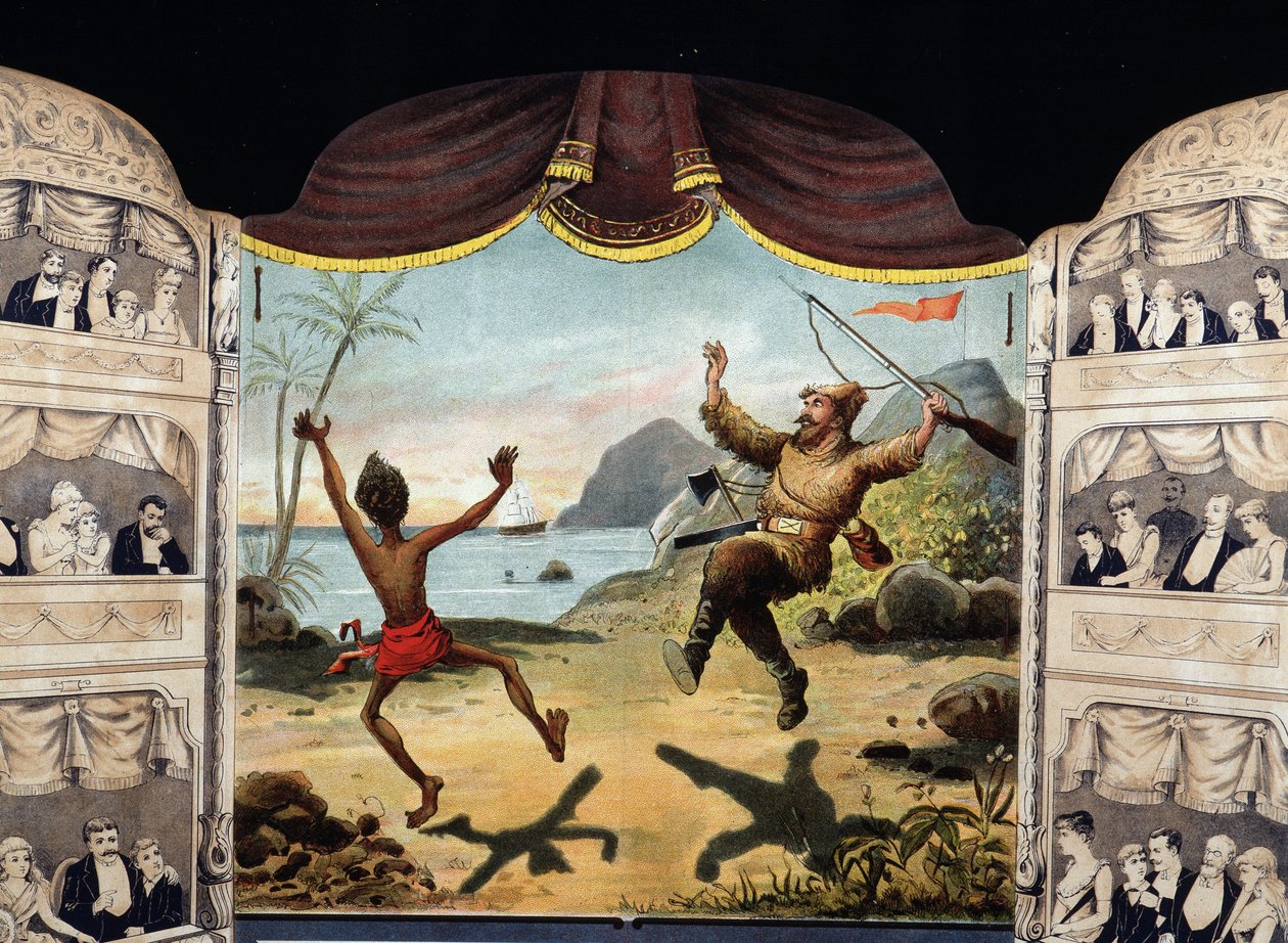 Robinson Crusoe a pátek od Unknown artist