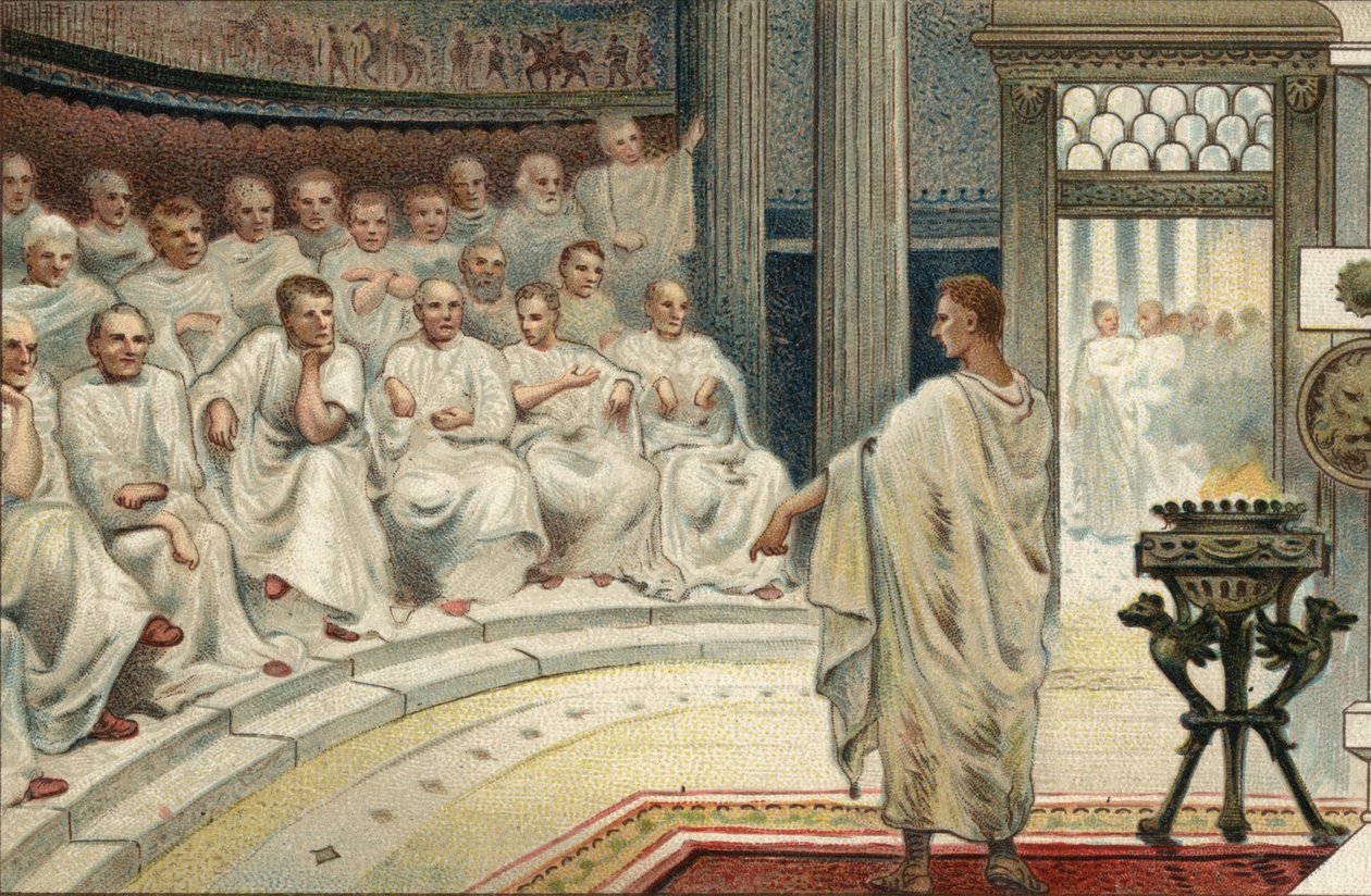 Římský politický systém: Senát od Unknown artist