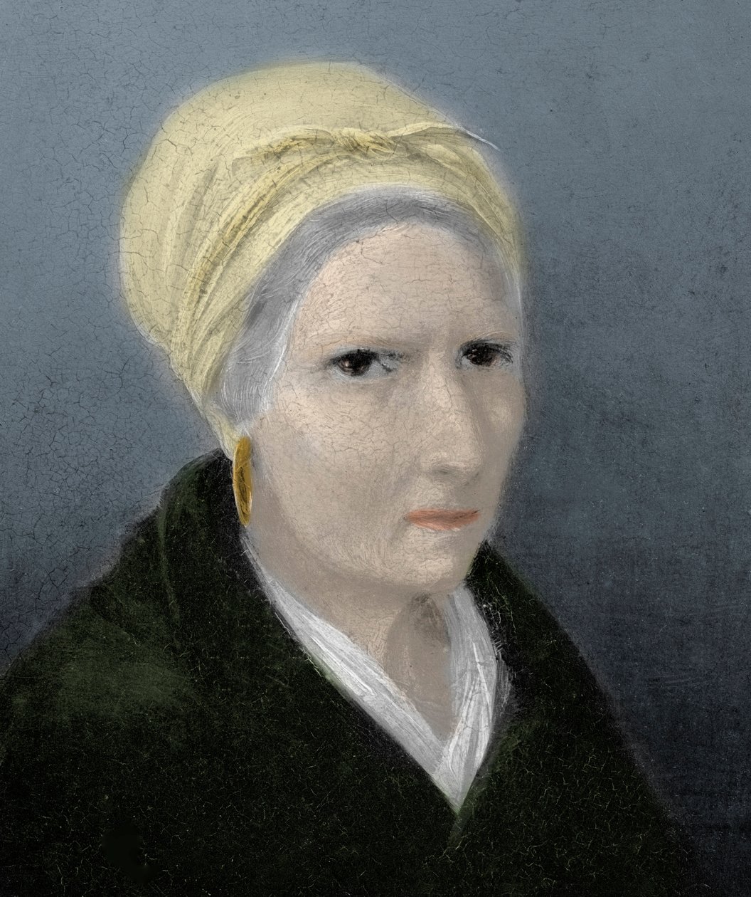 Rosa Raimondi (1776-1852) matka Giuseppe Garibaldiho - matka Giuseppe Garibaldiho - kresba podle anonymního obrazu. od Unknown artist