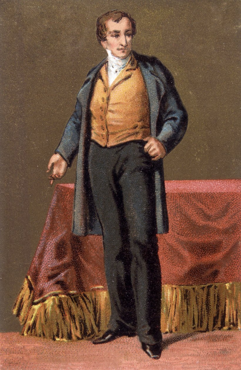 SIR ROBERT PEEL (1788-1850). anglický státník. od Unknown artist