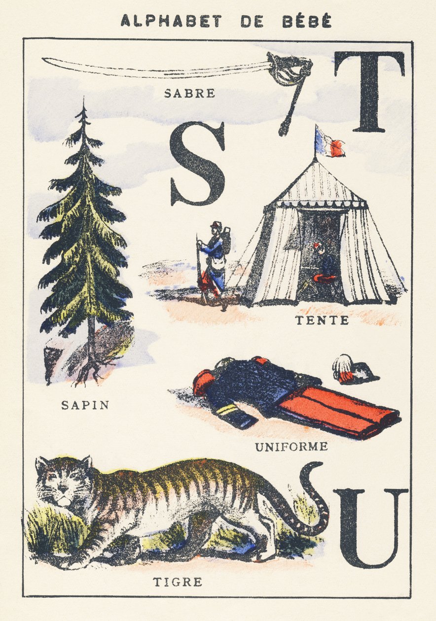S T U: šavle, pro, nájem, tygr, uniforma od Unknown artist