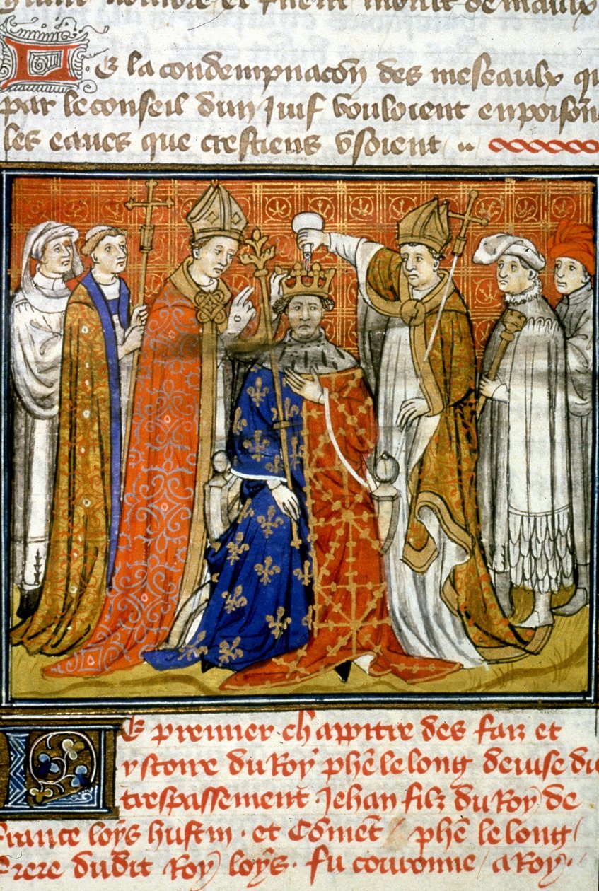 Sacre of Philip IV Bel od Unknown artist