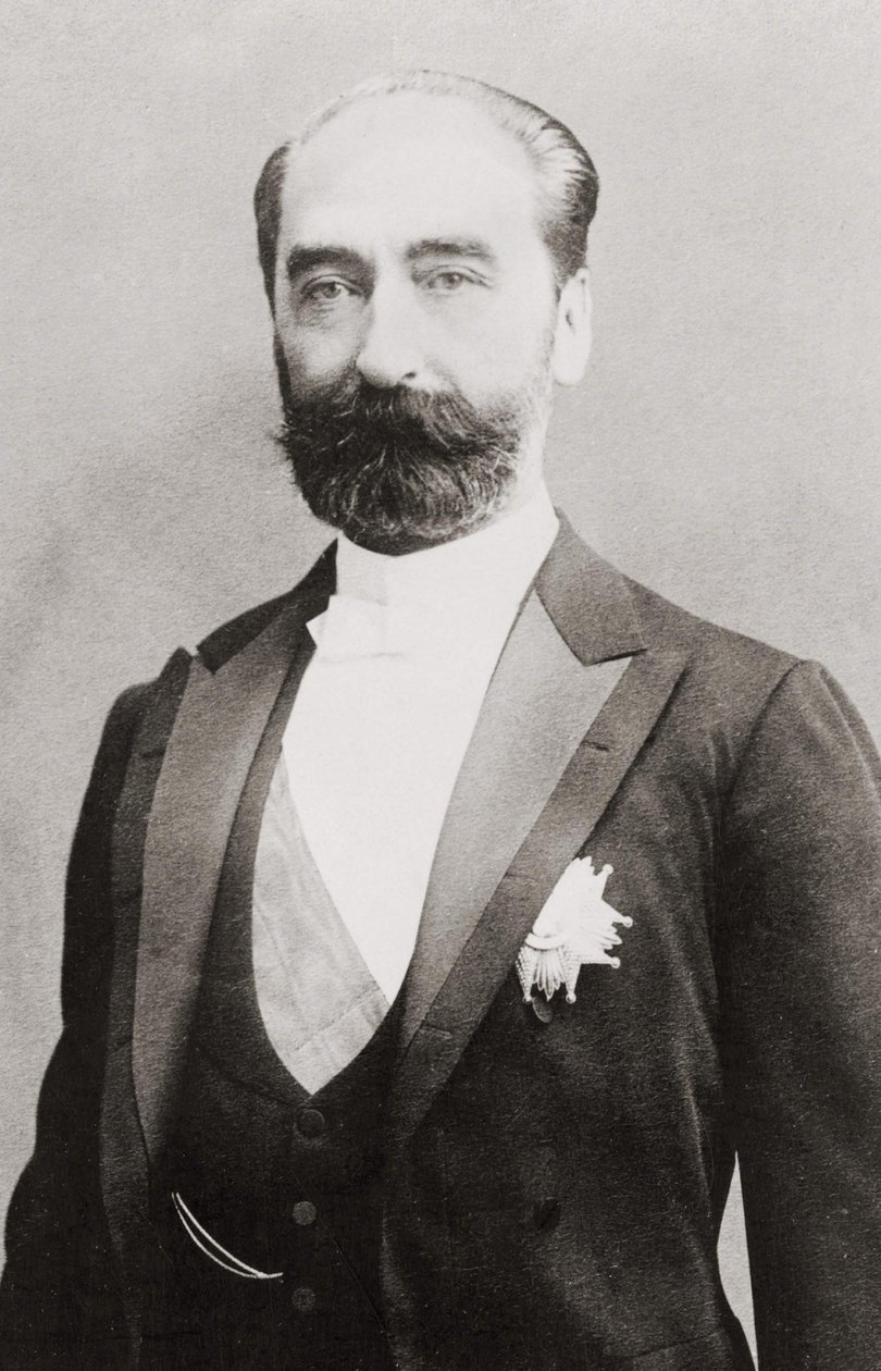 Sadi Carnot (1837-1894), prezident Francouzské republiky v roce 1887. od Unknown artist