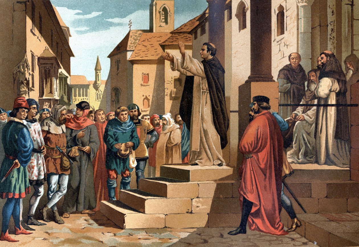 Svatý Albert Veliký (1205-1280) od Unknown artist