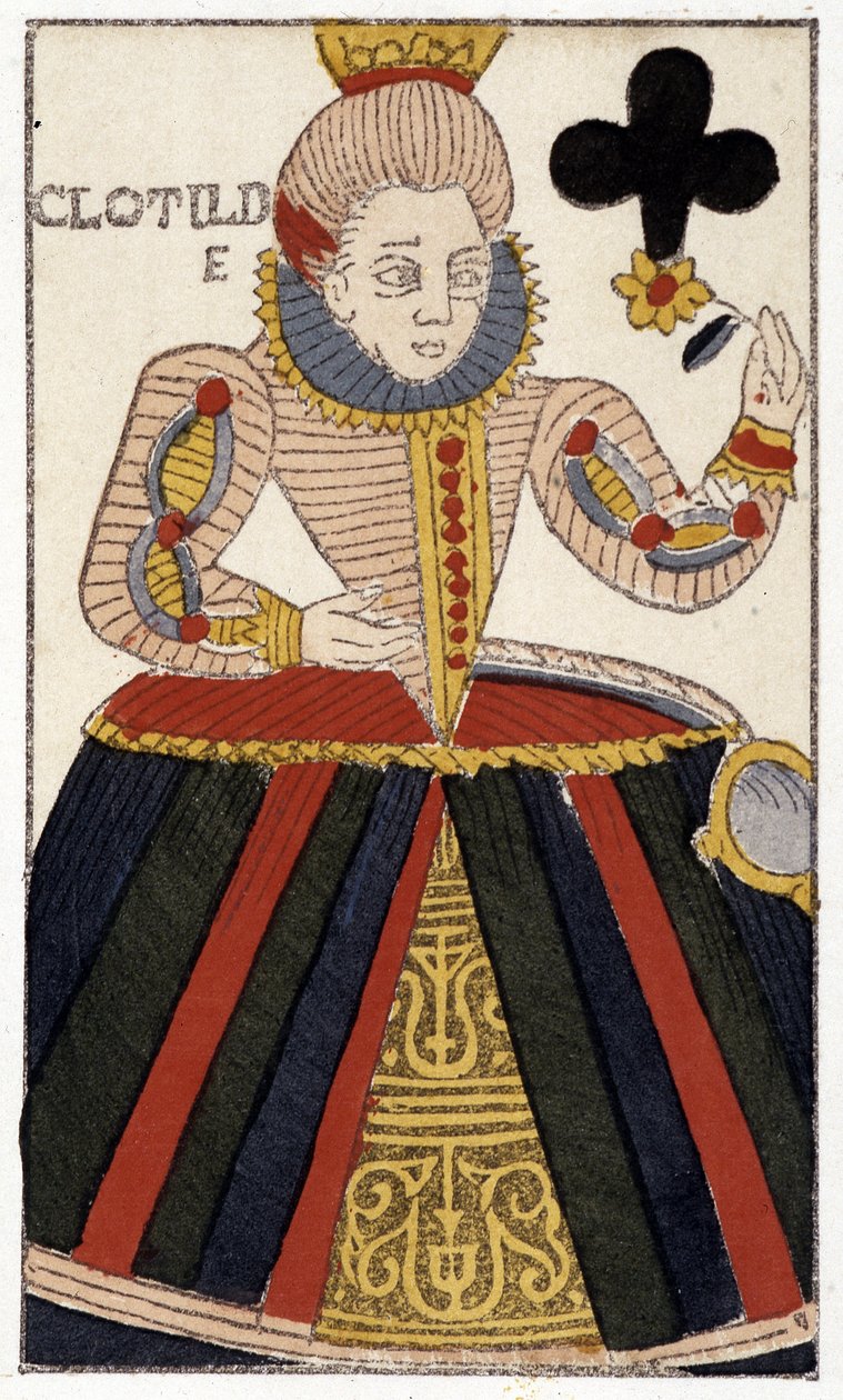 Svatá Clothilde královna všech Franků. - Svatá Clothilde. od Unknown artist