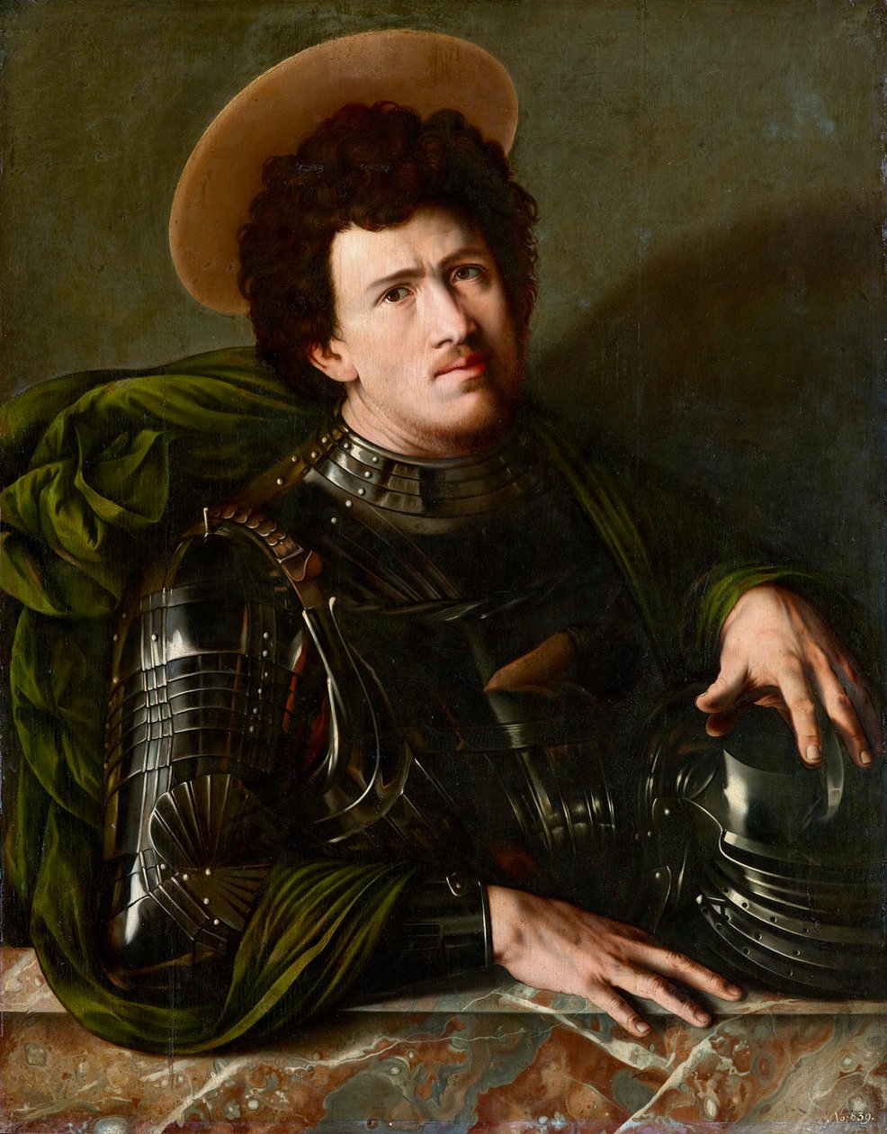 "Svatý Jiří"" Anonymní obraz kolem roku 1540 - Olej na dřevě, rozměr 93,5 x 73,5 cm Art History Museum, Vídeň od Unknown artist
