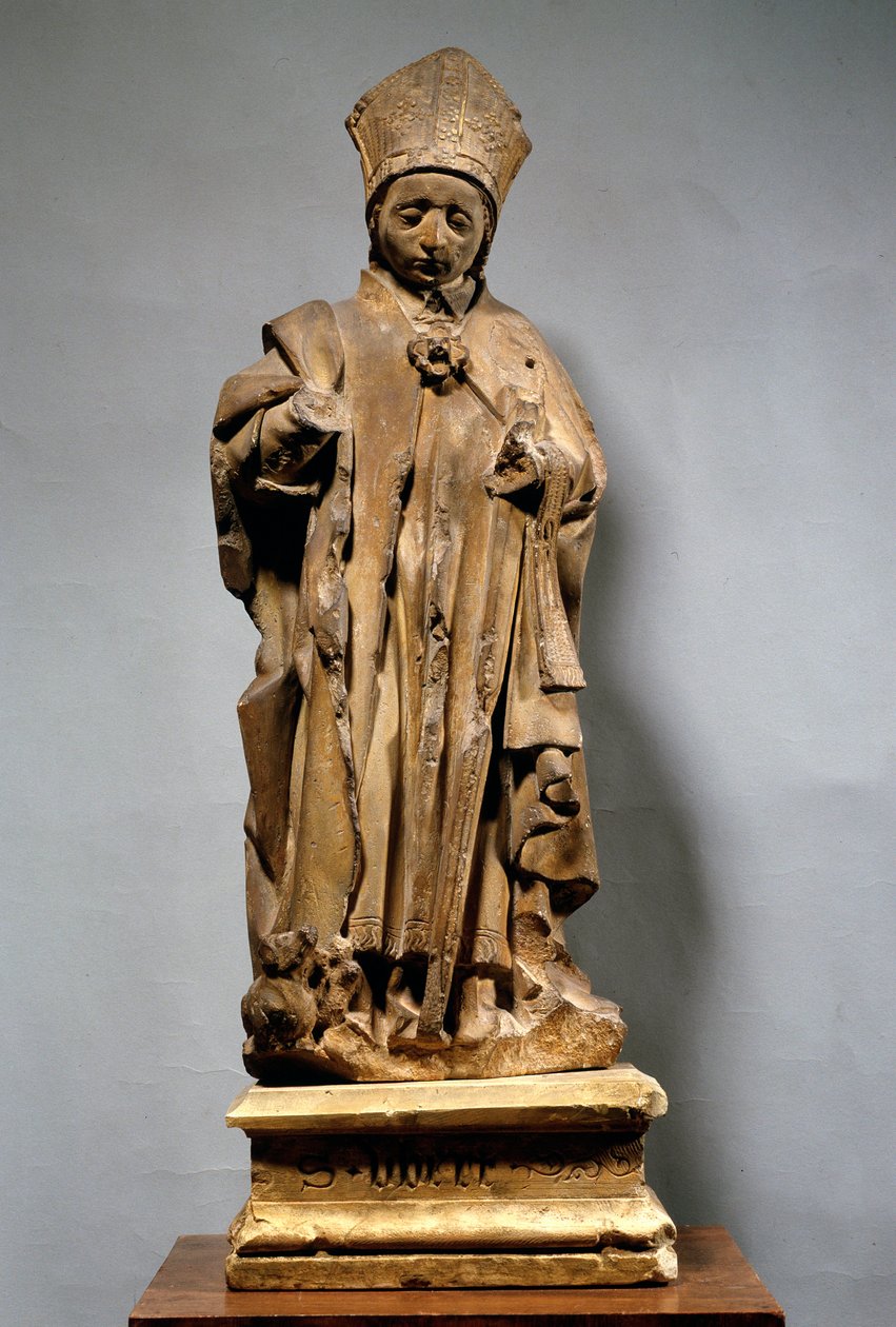 Svatý Hubert v předvečer Dřevěná socha od Unknown artist