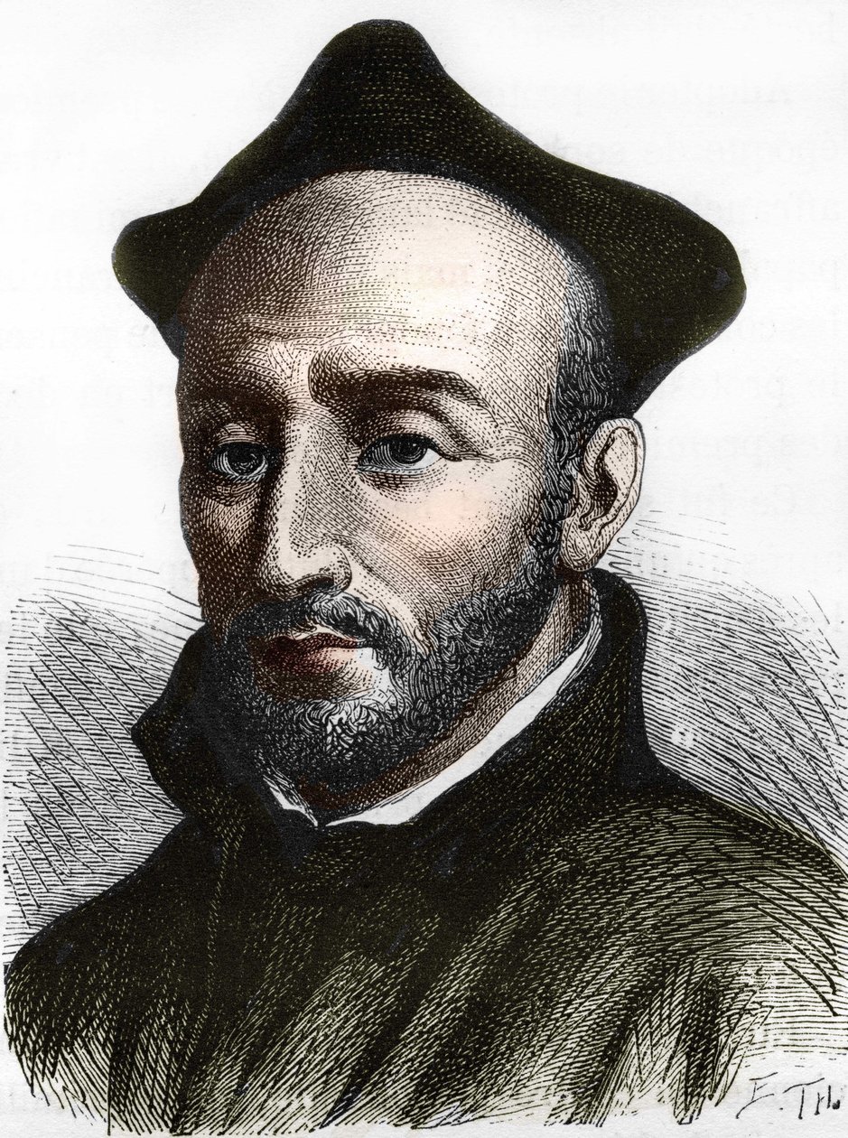 Svatý Ignác z Loyoly (1491-1556), zakladatel Tovaryšstva Ježíšova. od Unknown artist