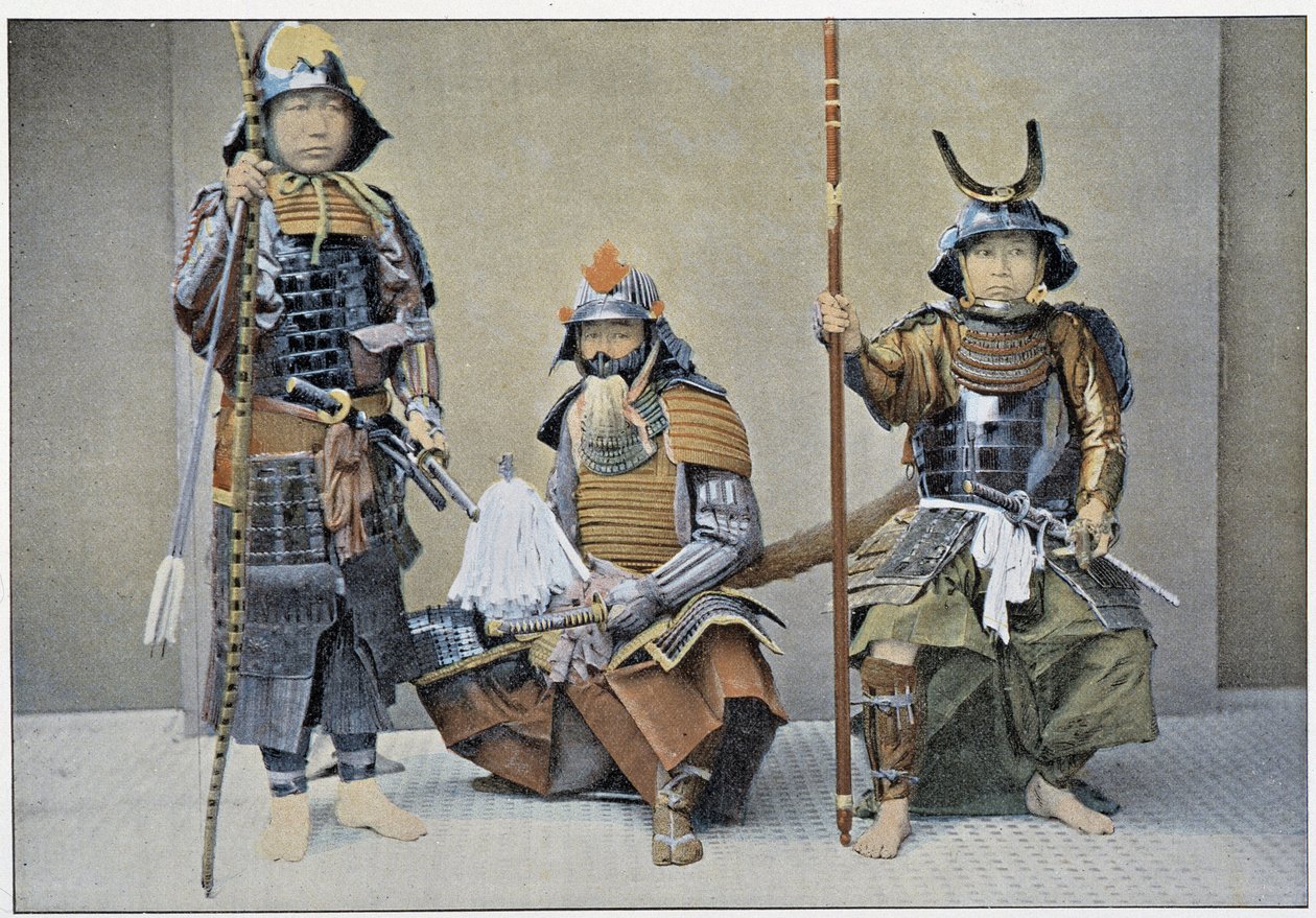 Samurai Group, konec 19. století od Unknown artist