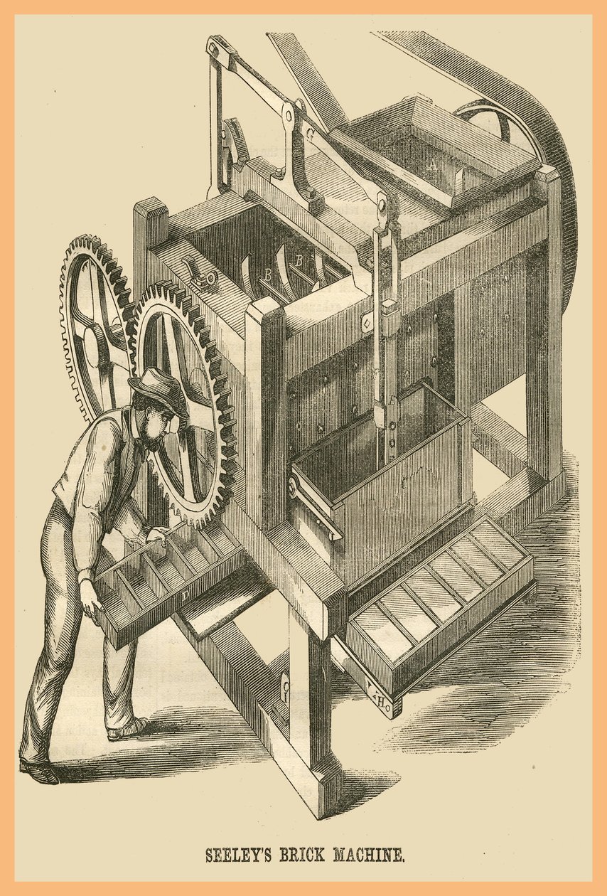 Seeleys Brick Machine od Unknown Artist