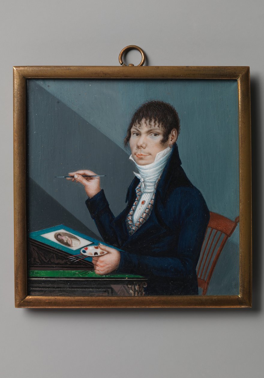 Autoportrét, ca. 1800-1805. od Unknown Artist.