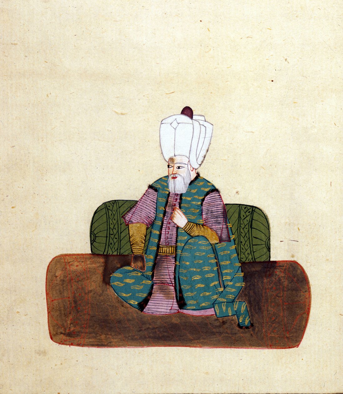 Soliman I. Nádherný (1494 nebo 95-1566), osmanský sultán z roku 1520 - Museo Correr, Benátky od Unknown artist