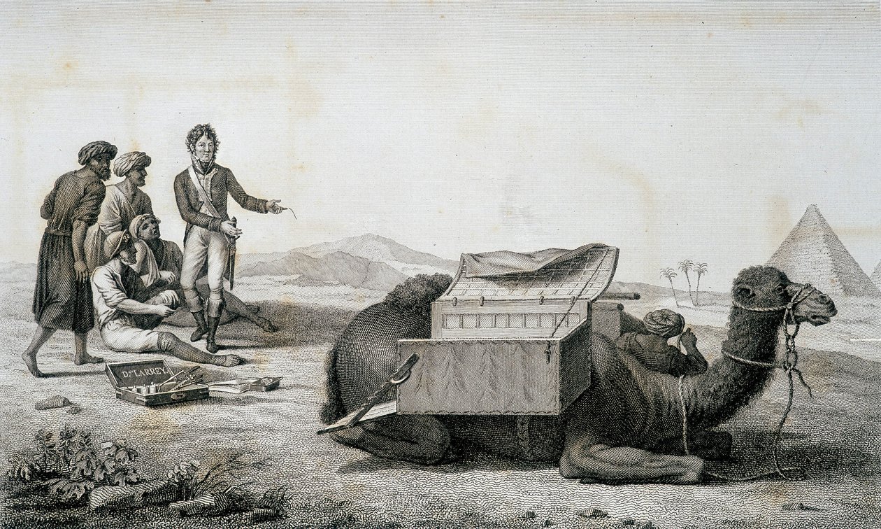 Chirurgie: Doktor Larrey - v „“ Popis Egypta“, Imperial Editions od Unknown artist