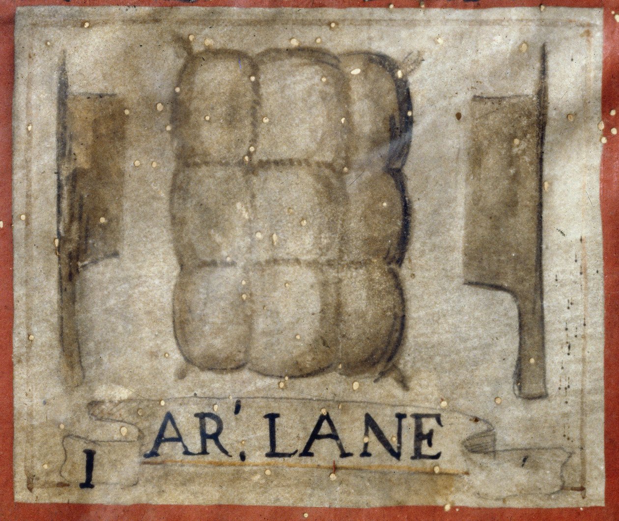 Symbol vlnařů (korporační stůl od Unknown artist
