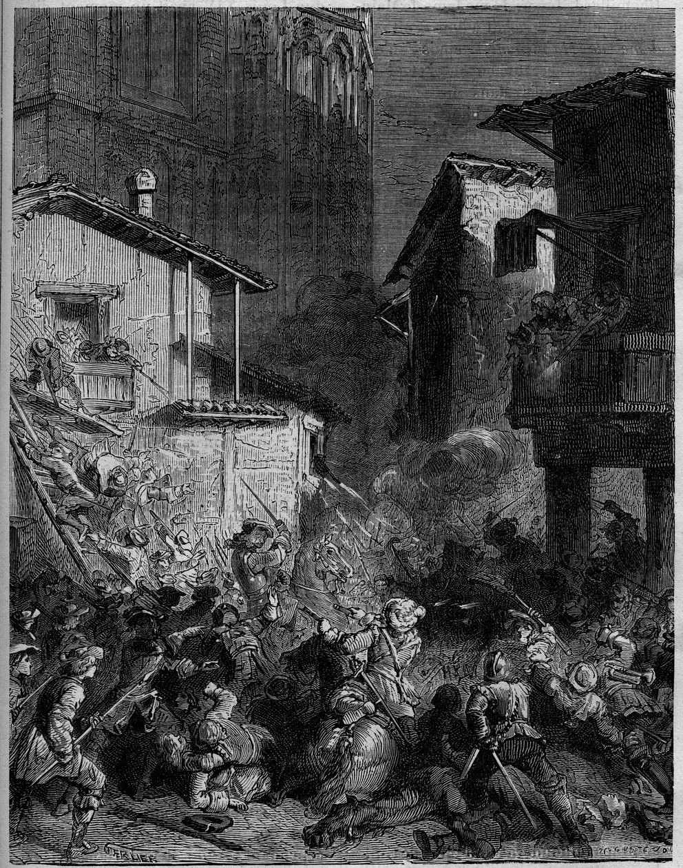 Bitva u Cremony byla bitva války o španělské dědictví, která se odehrála 1. února 1702 mezi Francií a Rakouskem - La Bataille de Cremone (Cremona) ou Surprise de Cremone dne 1. února 1702 a Cremone (severní Itálie) mezi Francouzi. od Unknown artist