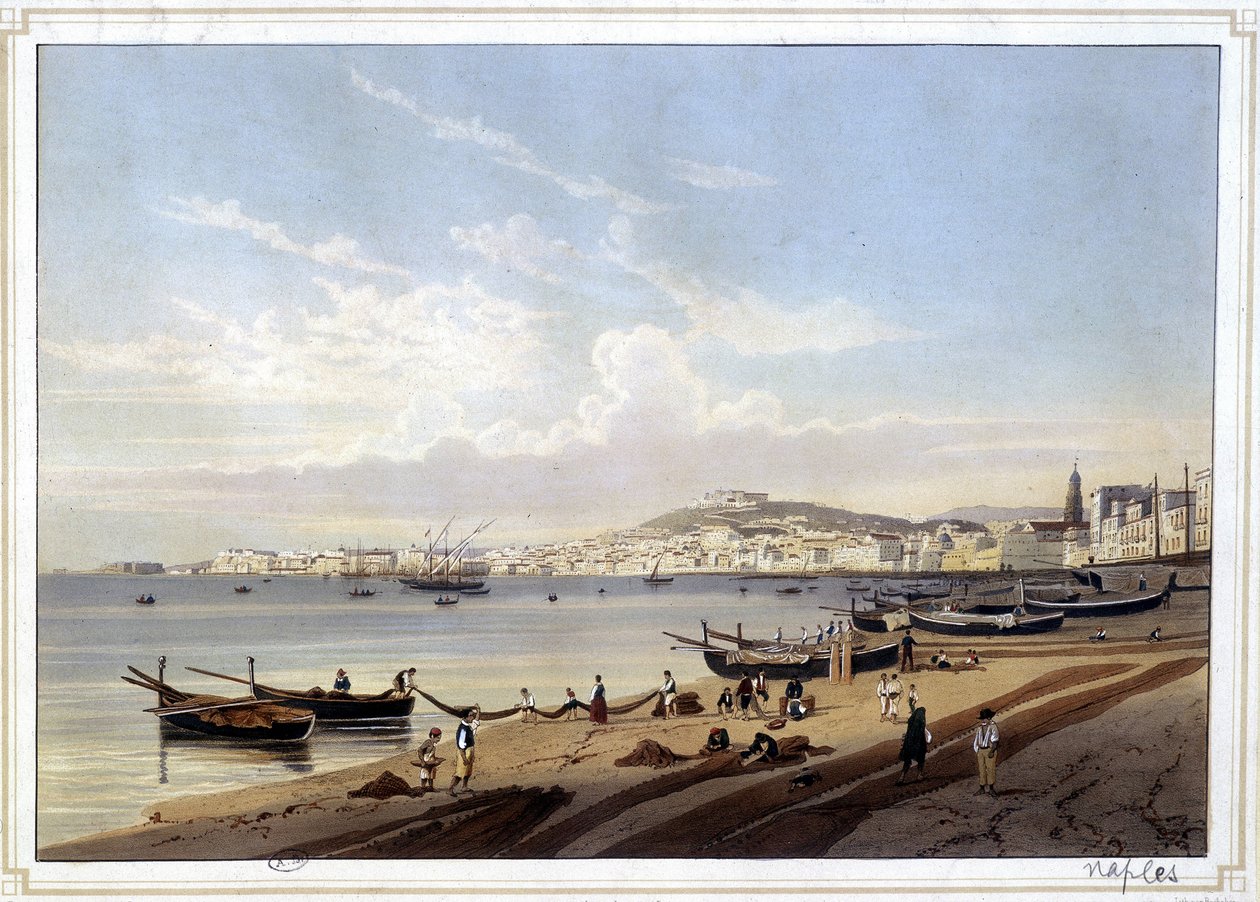 Neapolský záliv od Unknown artist