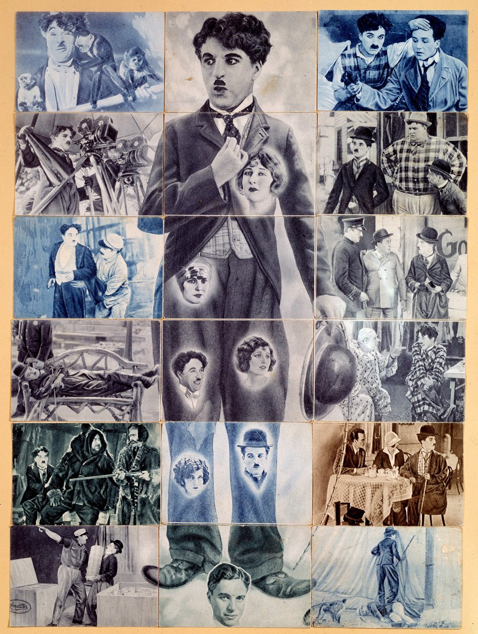 Cirkus v režii Charlieho Chaplina od Unknown Artist