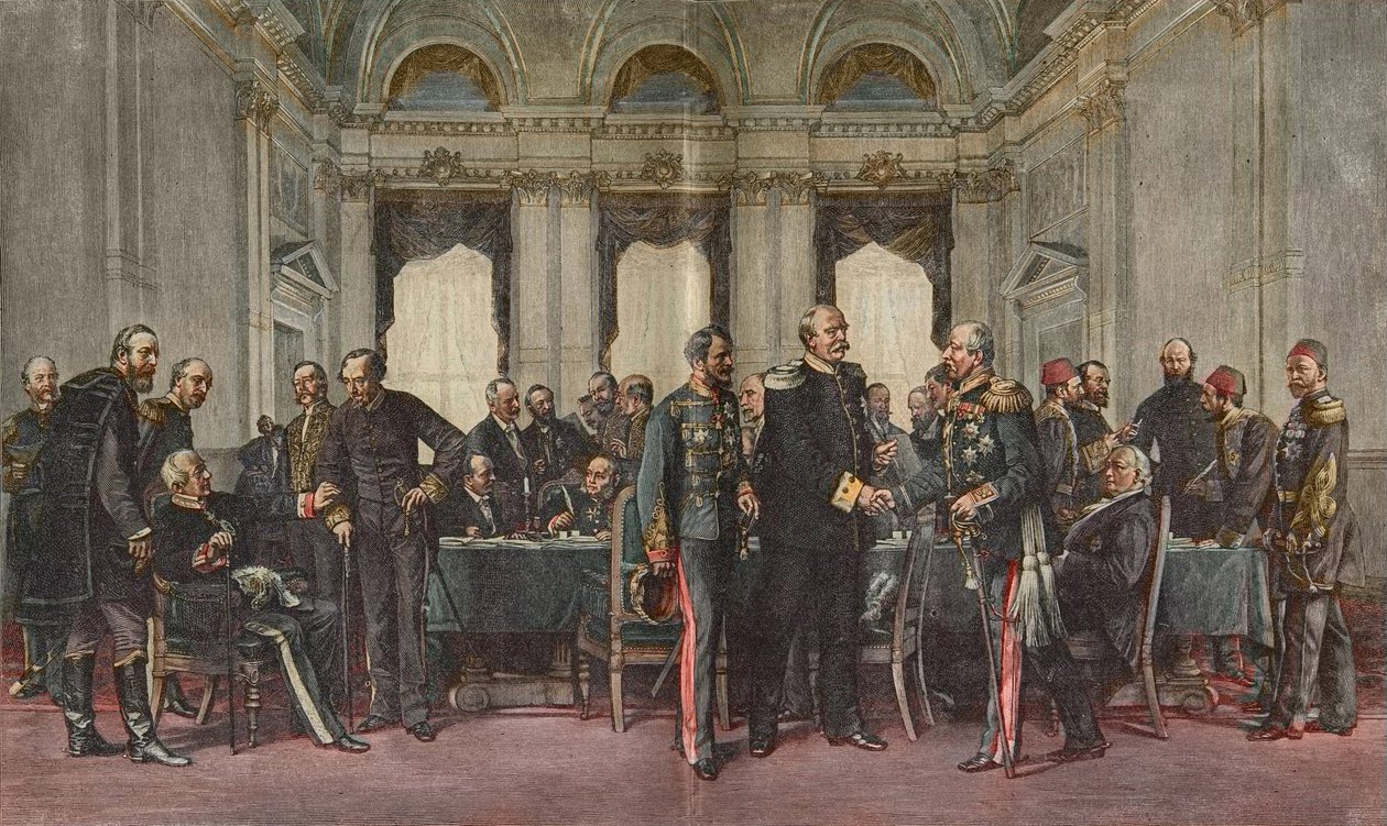 Berlínský kongres, 13. července od Unknown artist