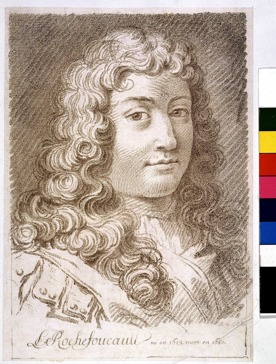 Vévoda z La Rochefoucault - tisk od Unknown artist