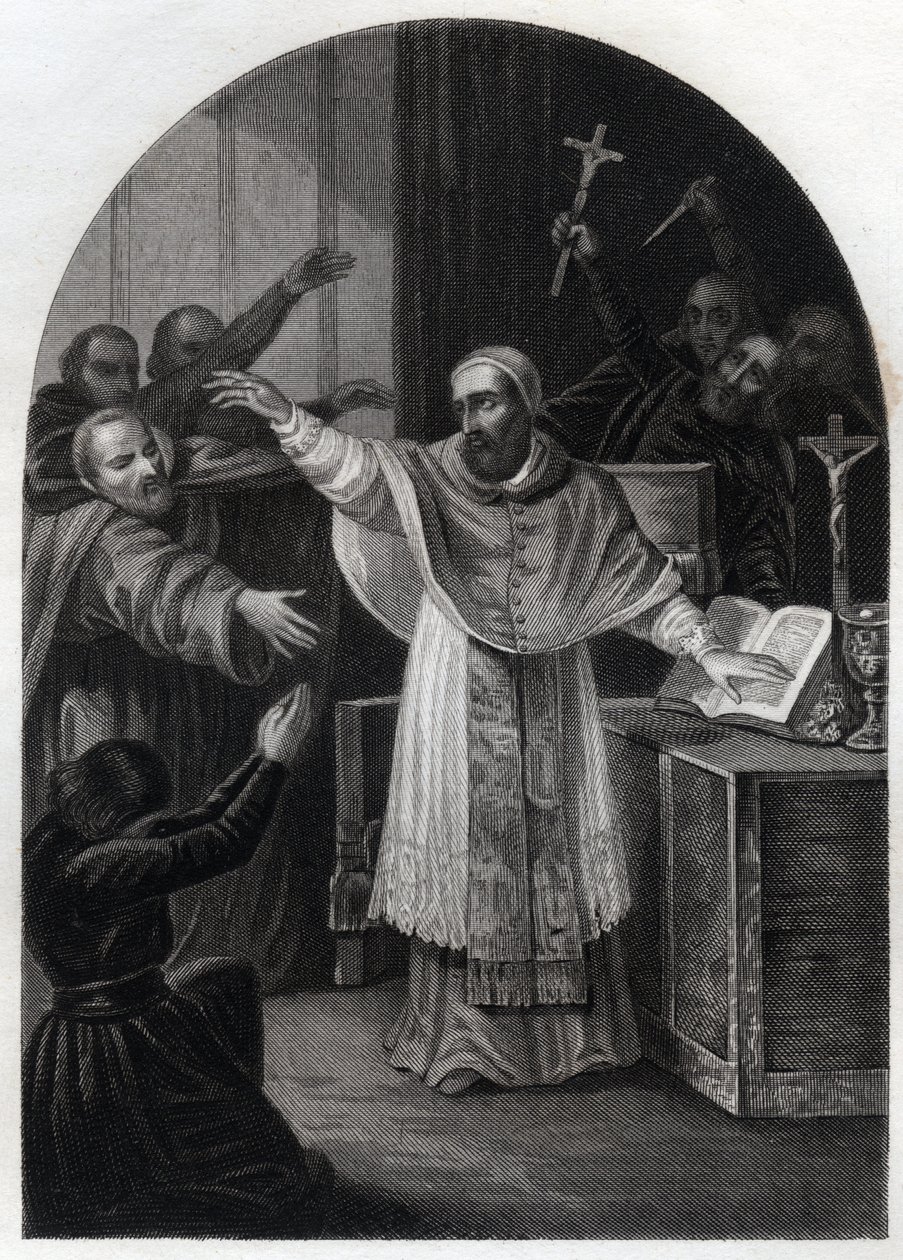 Jezuitská společnost, „voeu de Montmartre““ vytvořená 15. srpna od Unknown artist