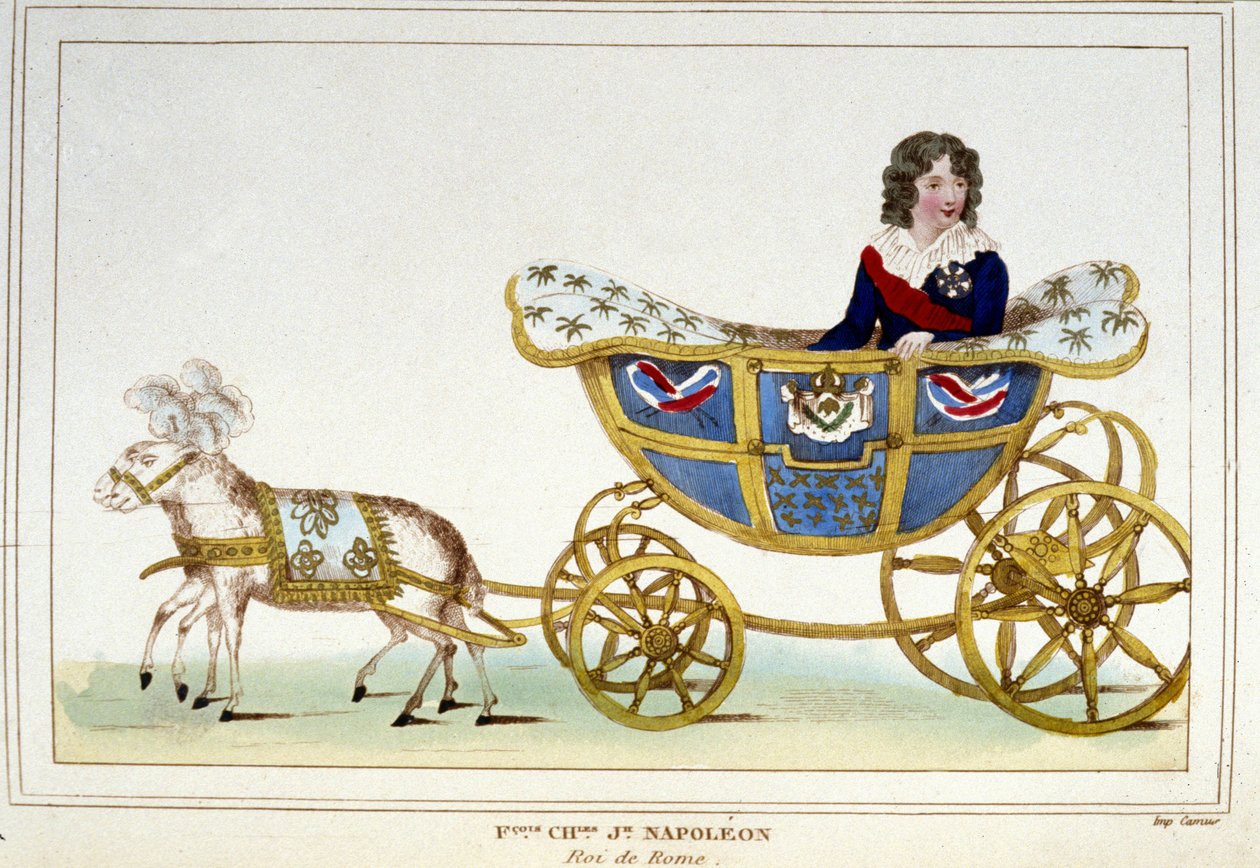 Mladý chlapec římský král (Napoleon II.), syn Napoleona I. od Unknown artist
