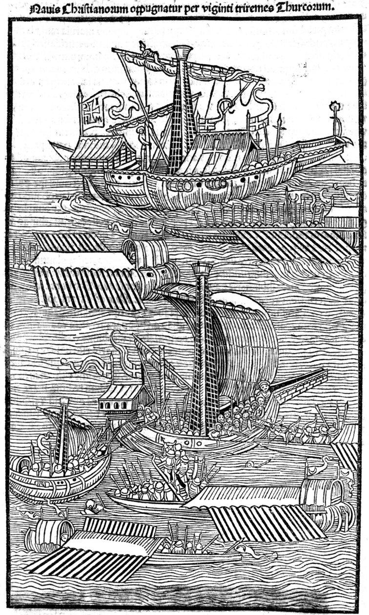 Rhodští rytíři od Unknown artist