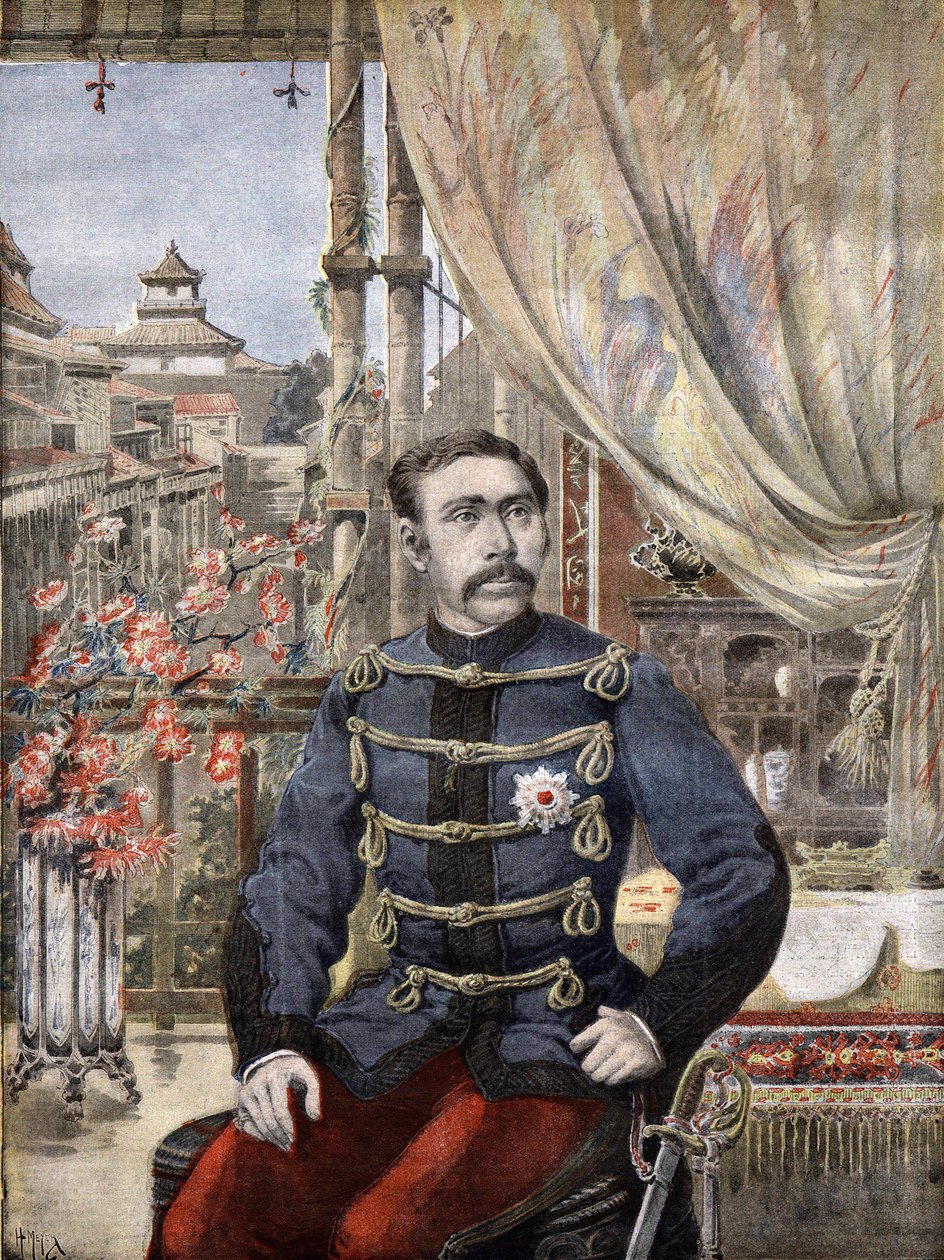 The Marechal Aritomo Yamagata (1838-1922) in 1896 od Unknown artist