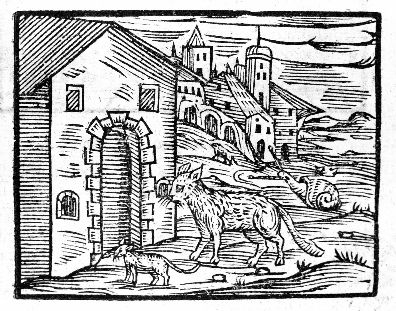 Zvířata ďábla od Francesca Guaccia Compendium Maleficarum Milán 1608 od Unknown artist