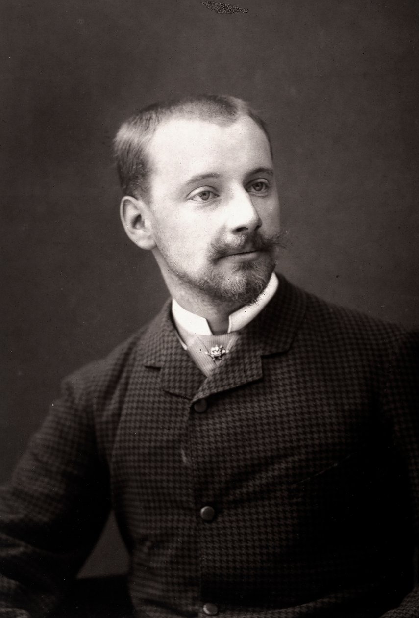 Umělec Albert Maignan fotografoval u příležitosti pařížského salonu v roce 1881 od Unknown