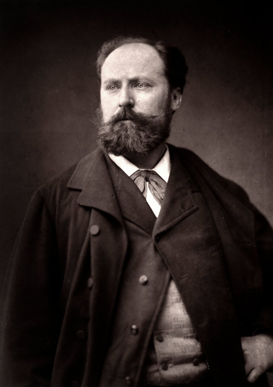 Umělec Henri-Paul Motto fotografoval u příležitosti pařížského salonu v roce 1881 od Unknown