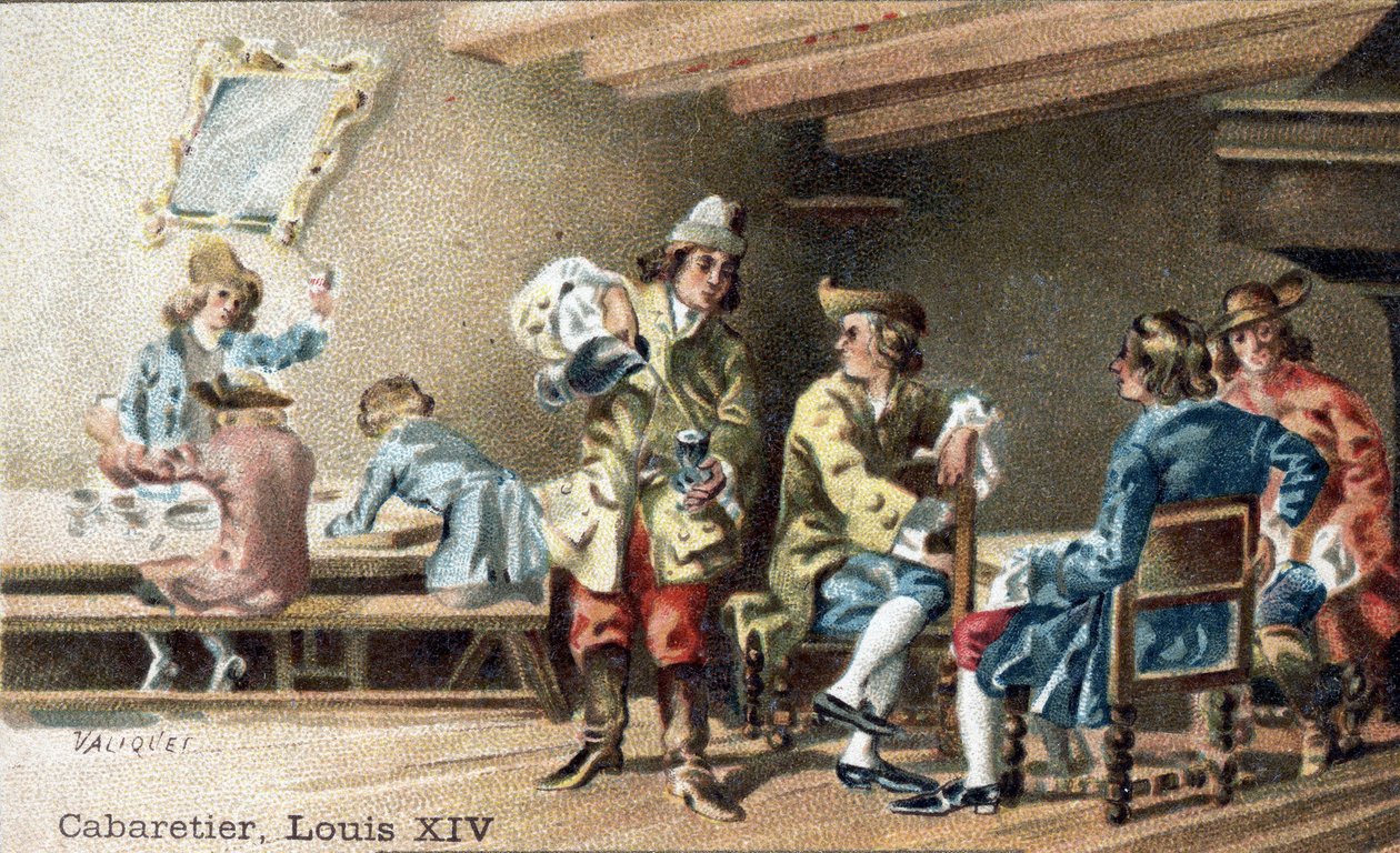 Kabaretní řemeslo na počátku 18. století. od Unknown artist