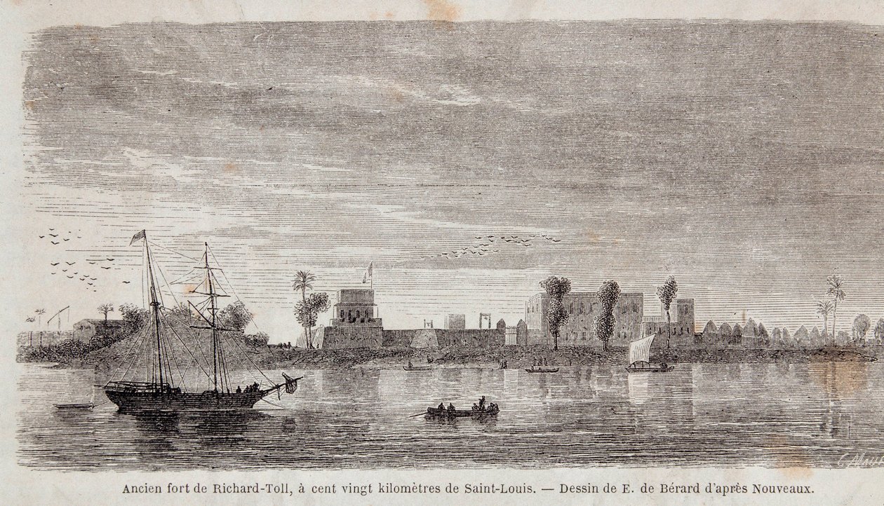 Bývalá pevnost Richard-Toll od Unknown artist