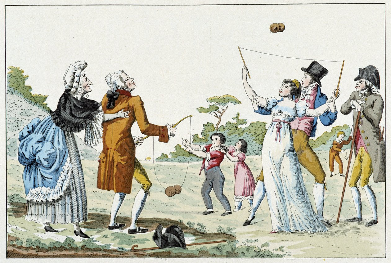 Hra ďábla (diabolo) od Unknown artist