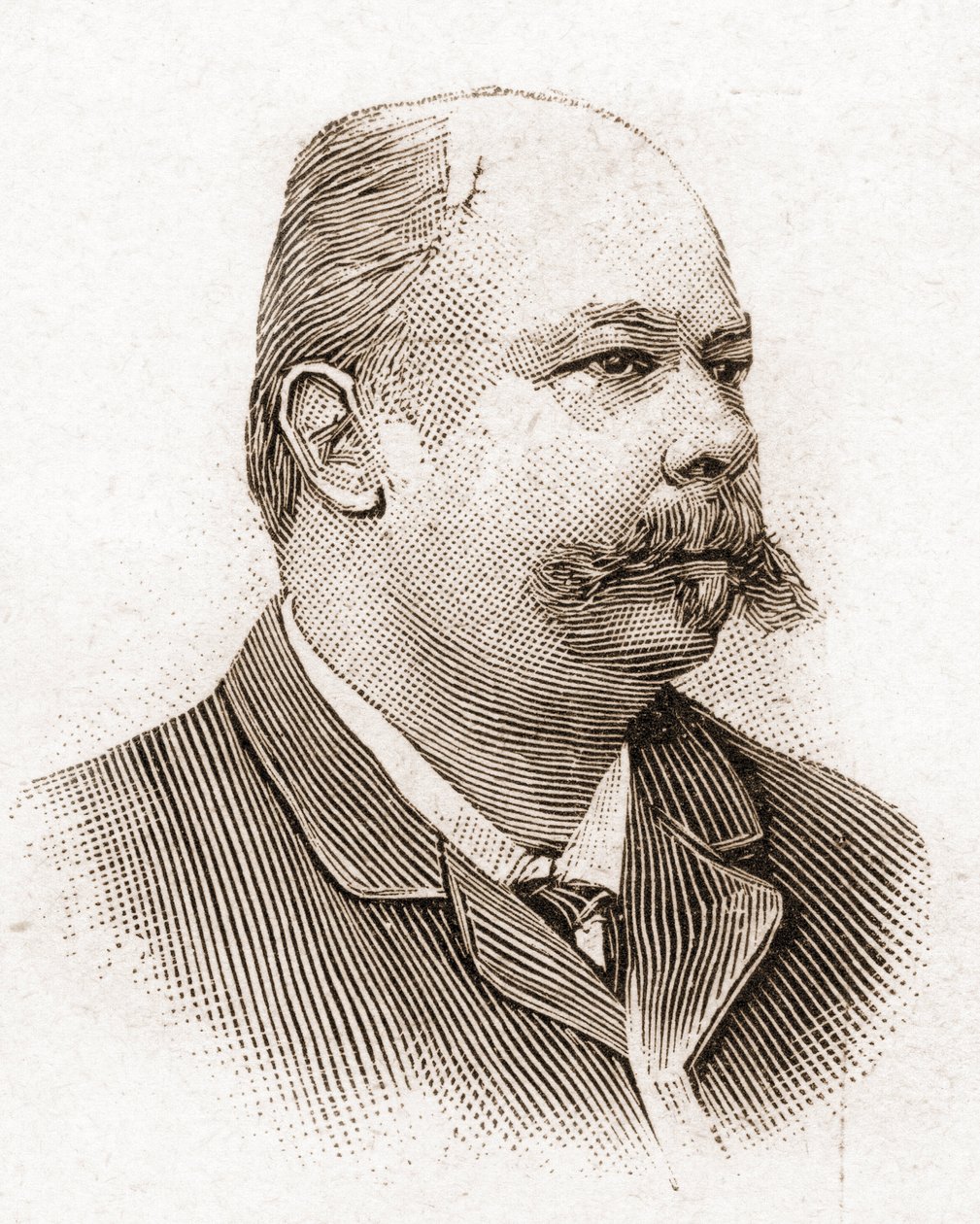 Členové Akademie Francaise v roce 1895: portrét Henri (Henry) Meilhac (1831-1897), francouzský dramatik. od Unknown artist