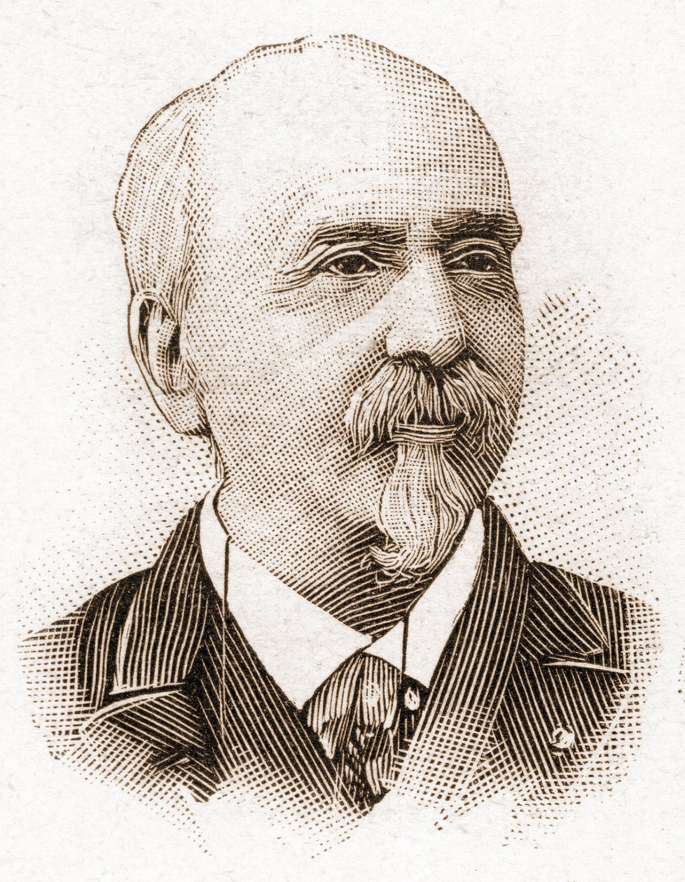 Členové Akademie Francaise v roce 1895: portrét Victora Cherbulieza (1829-1899), spisovatele, dramatika, esejisty, francouzského literárního kritika. od Unknown artist