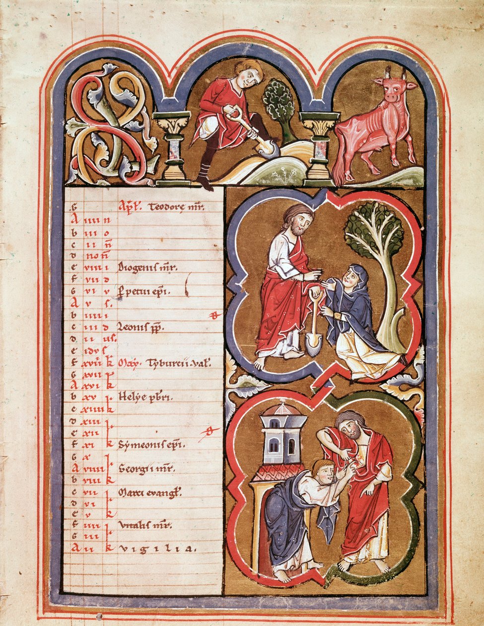 Měsíc duben, Noli me tangere, l