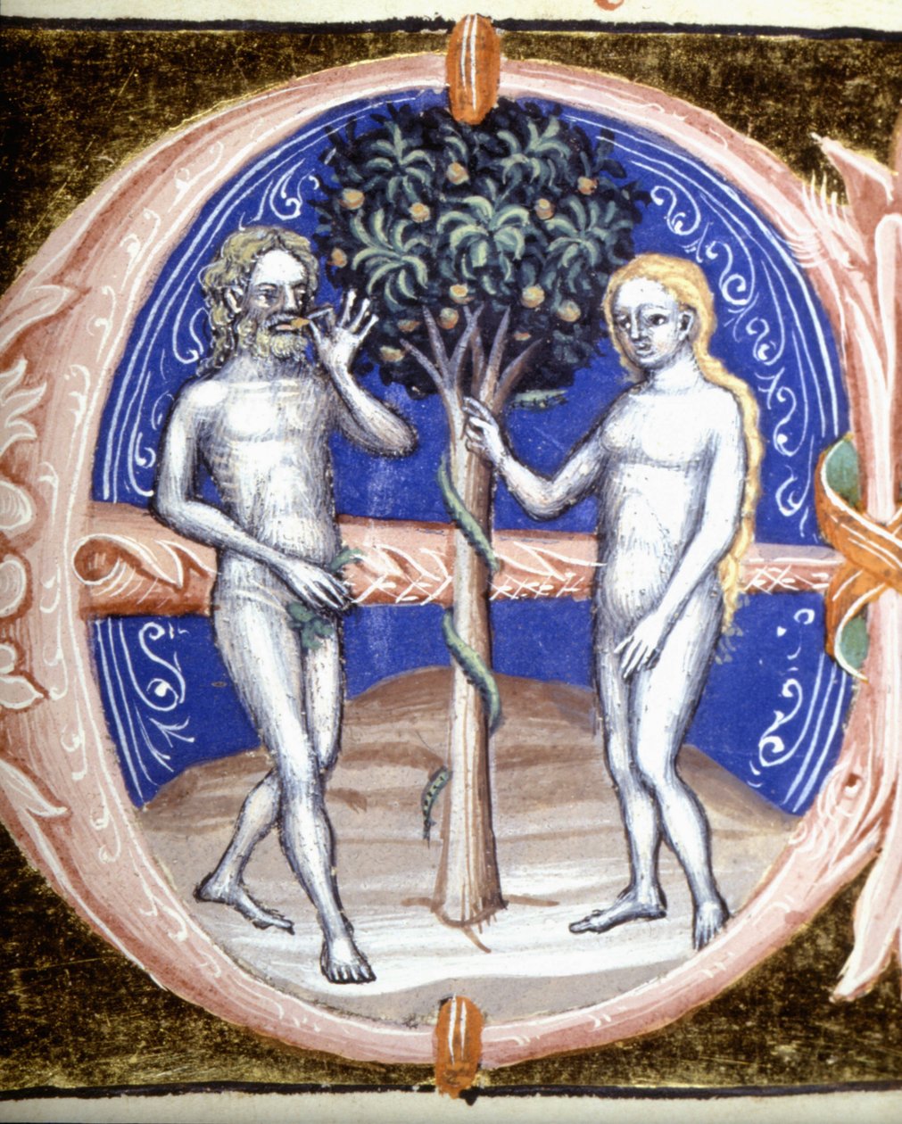 Prvotní hřích - Miniatura od Unknown artist
