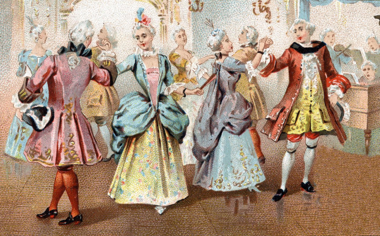 Pavane za Ludvíka XV. od Unknown artist
