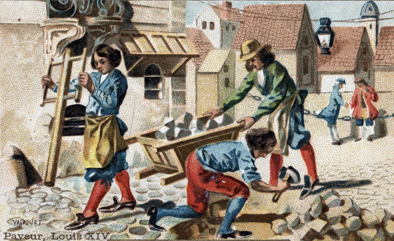 Profese pastevců na počátku 18. století. od Unknown artist